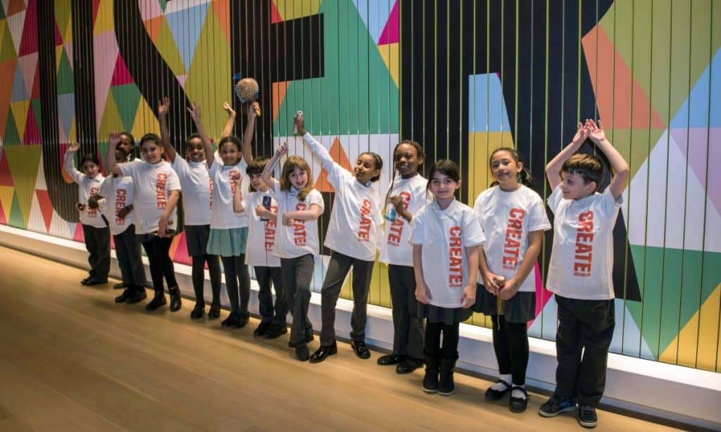 Young carers at Design Museum event 2017