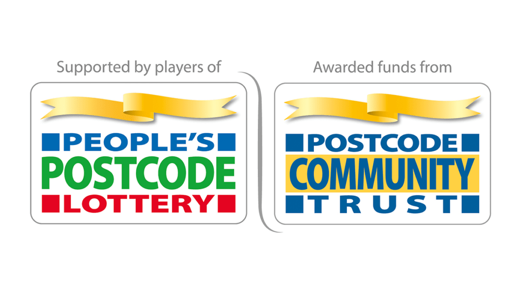 postcode community trust logo