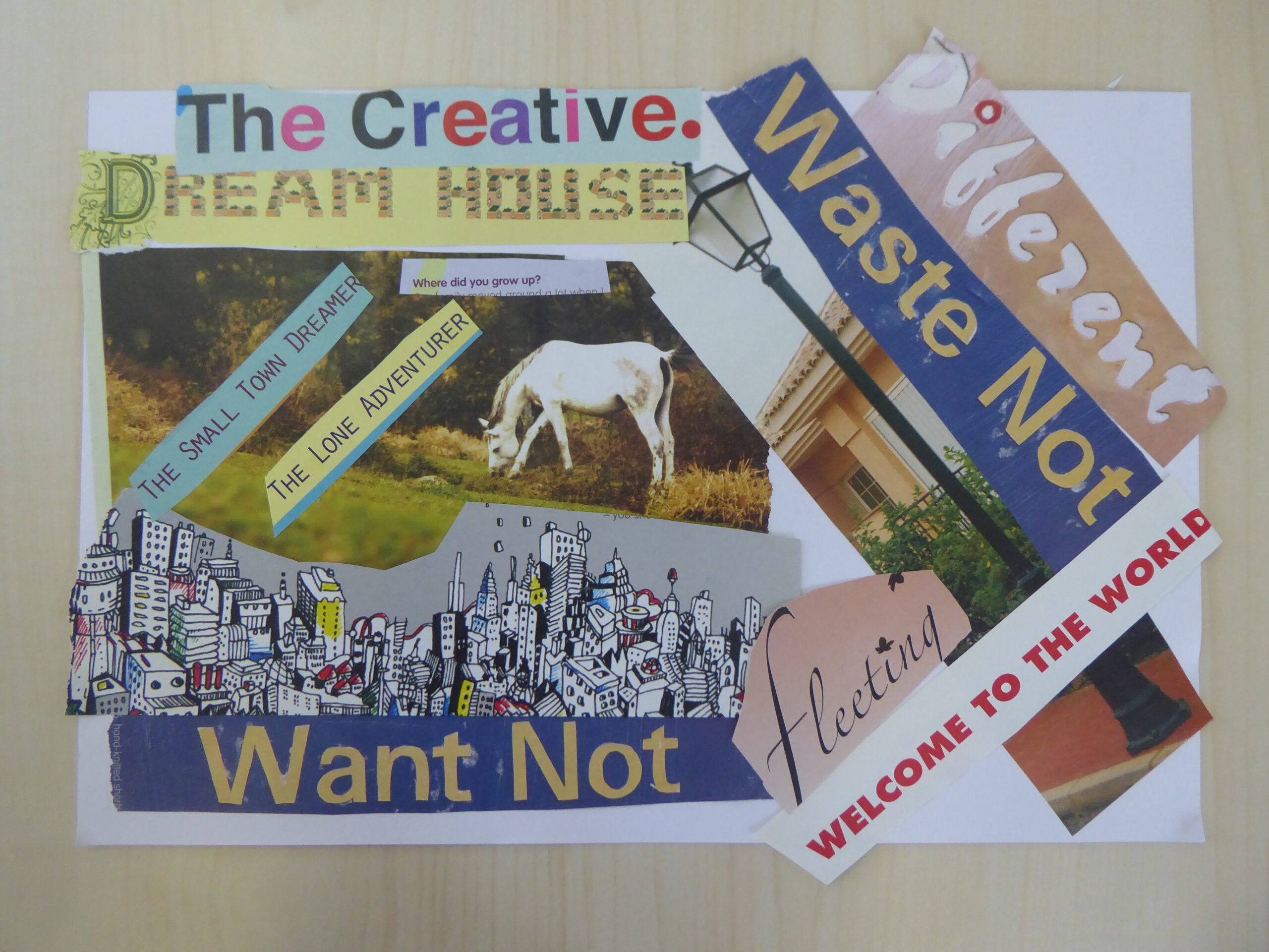 Work created by adult carers in a creative writing creative:voices project.