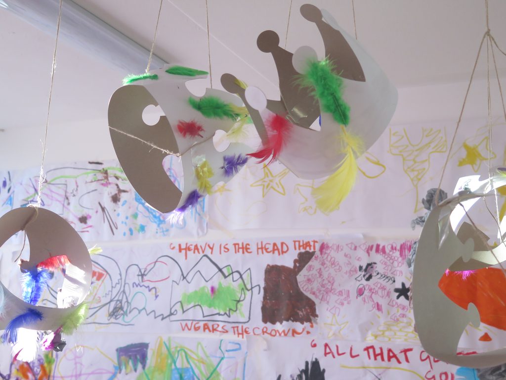Artwork created by children with SEND on our:stories, a programme by creative arts charity, Create.